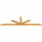Ekena Millwork Saratoga Rough Sawn Timber Gable Bracket, Western Red Cedar, 96"W x 28"H x 2"D x 4"F, 7/12 Pitch GBW096X28X0204SAR00RWR - alternate 3